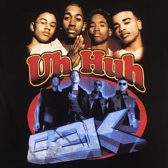 Rare Vintage B2K Rap Tee Music Concert Black R&B Y2K Band T Shirt Medium - Picture 7 of 11